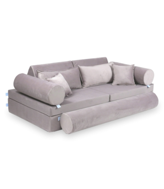 Mimii Luxe montessori  speelbank velvet  | Lila