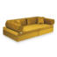 Luxury Montessori play sofa in gold velvet – modular set