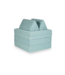 Modulaire Montessori speelbank in licht mint waffle corduroy – 11-delig