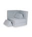 Modulaire speelbank grijs met waffle corduroy hoes