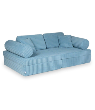 Mimii Montessori speelbank comfort Waffle | Blauw