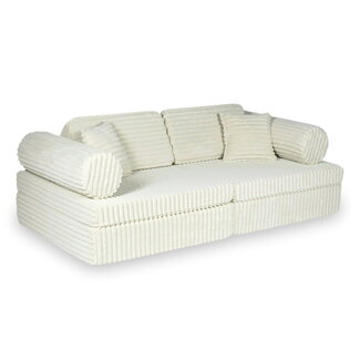 Mimii Montessori speelbank comfort Waffle  | Ecru