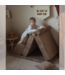 Montessori mini speelbank – corduroy toffee