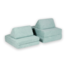 Montessori mini play sofa comfort waffle licht mint – compact & zacht