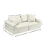 Montessori mini kinderbank  beige – comfortabel, veilig en modulair