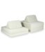 Montessori mini kinderbank  beige – comfortabel, veilig en modulair