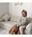 Montessori mini kinderbank  beige – comfortabel, veilig en modulair