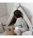 Montessori mini kinderbank  beige – comfortabel, veilig en modulair
