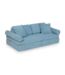 Montessori kinderbank comfort Waffle  blauw – compact en veelzijdig