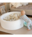 Vierkante teddy ballenbak 110x110x40 cm met 600 ballen