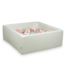 Vierkante teddy ballenbak 110x110x40 cm met 600 ballen