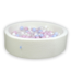 Ballenbak teddystof 110x30 cm met 400 ballen
