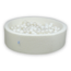 Piscine à balles en tissu teddy blanc – Avec 400 balles (Ø 7 cm)