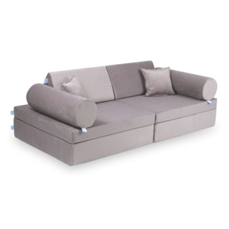 Mimii Comfort Montessori Play Sofa Velvet | Lilac