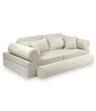 Mimii Luxe montessori  kinderbank corduroy | Beige