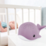 Wally whale projector in purple – soothing starry sky for bedtime