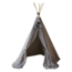 Minicamp Boho tipi tent fairy met tule | Grijs