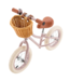 Loopfiets 12 inch in dusty roze – stijlvolle balansfiets voor peuters en kleuters