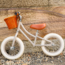Loopfiets 12 inch in beige – stevige balansfiets voor peuters en kleuters