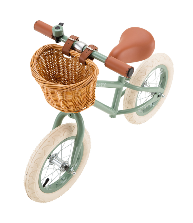 Forest groene 12 inch loopfiets – stijlvol, licht en veilig