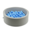 Babyblauwe ballenbak ballen voor een zachte en rustgevende speelplek