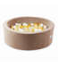 Mimii Ballenbak soft velvet | Donker beige