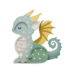 Little Lights Nachtlamp draak | Groen