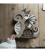 Draak kinderlamp beige – houten nachtlamp