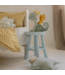 Groene houten draak kinderlamp – handgemaakte nachtlamp