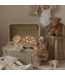 Schildpad nachtlamp beige – handgemaakte houten kinderlamp met zacht licht en timerfunctie