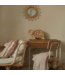 Schildpad nachtlamp beige – handgemaakte houten kinderlamp met zacht licht en timerfunctie