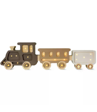 Little Lights Nachtlamp trein | Coffee cream