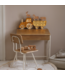 Handgemaakte houten tractorlamp Mustard  – sfeervolle kinderlam