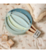Blauwe luchtballon kinderlamp van hout – handgemaakt