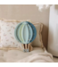 Blauwe luchtballon kinderlamp van hout – handgemaakt