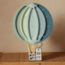 Veilleuse Montgolfière Bleue en Bois FSC® | LED Chaude & Dimmable