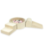 Velvet foam blokken speelset in beige met zachte ballenbak