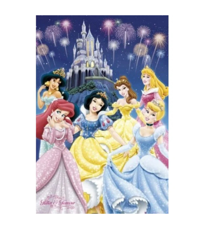 Magische Disney prinsessen maxi poster voor kinderkamer decoratie