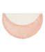 Zacht vloerkleed kinderkamer in abrikoos met franjes – velvet speelmat uit de Soft Touch collectie