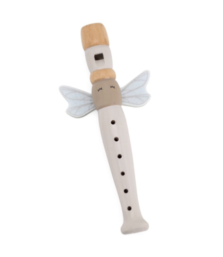 Label Label Houten fluit | Nougat