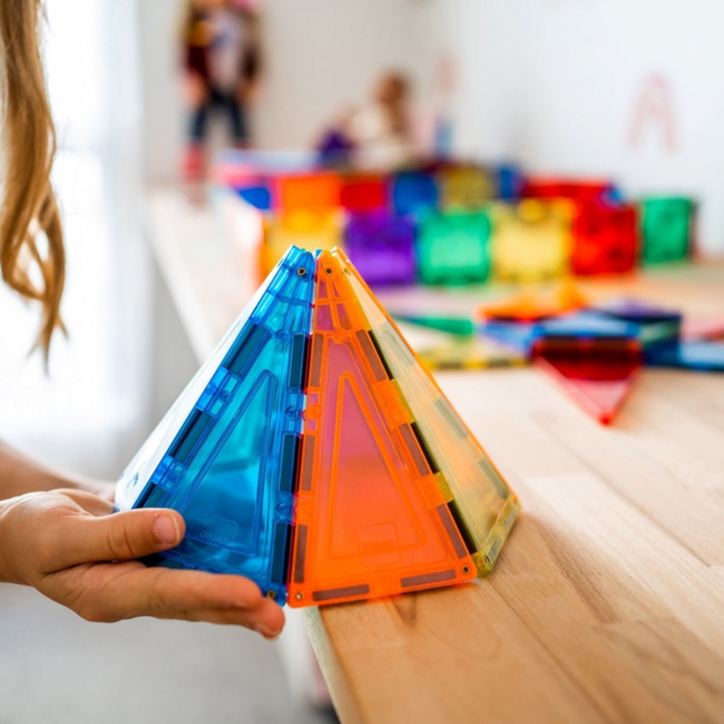 Magnetische tegels – 64-delig basispakket | Educatief & creatief speelgoed voor kinderen