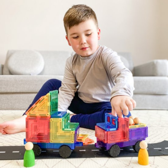 Magnetische Tegels Auto Pakket – 28-delig