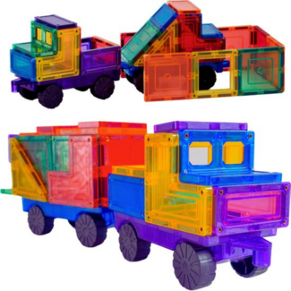 Learn and Grow Toys Magnetische tegels | Auto pakket