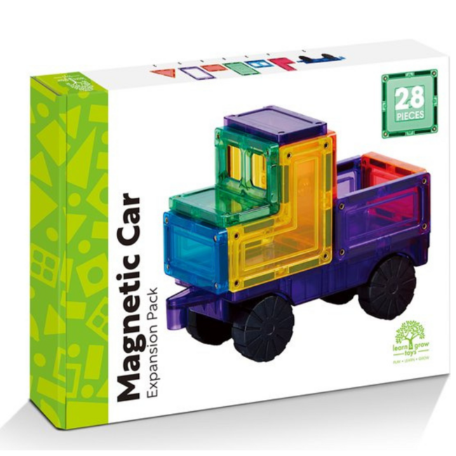 Magnetische Tegels Auto Pakket – 28-delig