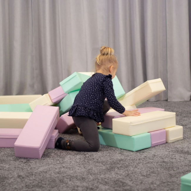 Softplay foamblokken XL – 30-delig schuimblokken set voor kinderen