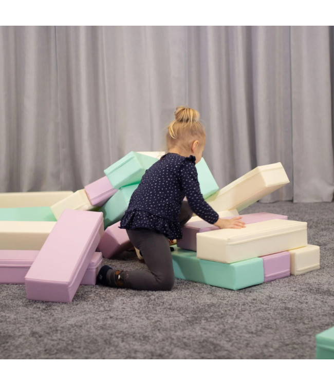 Softplay foamblokken XL – 30-delig schuimblokken set voor kinderen