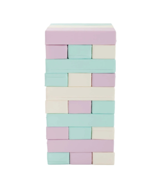 Iglu Foamblokken set Jenga | Pastel kleuren