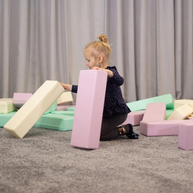 Softplay foamblokken XL – 30-delig schuimblokken set voor kinderen