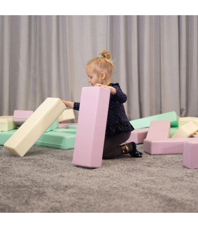 Softplay foamblokken XL – 30-delig schuimblokken set voor kinderen