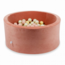 Soft Velvet Ball Pit 300 Balls | Canyon Clay | Luxury, safe and compact